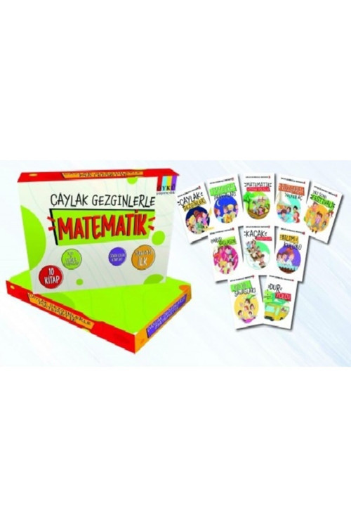 Öykü 4. Sınıf Çaylak Gezginlerle Matematik Hikaye Seti 10 Kitap