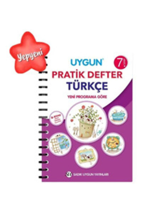 7. Sınıf Türkçe Pratik Defter Yn 9786059390262