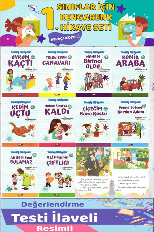 1.Sınıflar İçin Aziz Sivaslıoğlu'Nun Kaleminden Tombiş Hikayeler