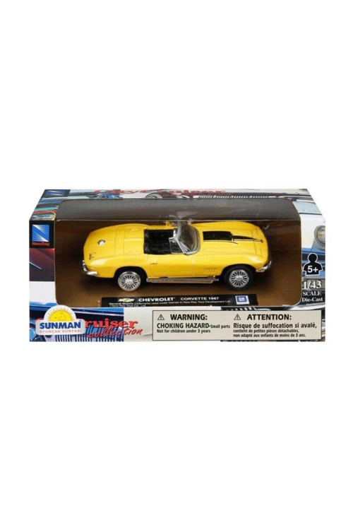 1:43 Chevrolet Corvette 1967 Model Araba