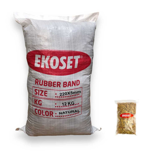 Kauçuk Büyük Boy Paket Lastiği 220x5mm 12 Kg