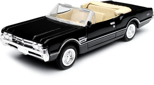1966 Olsmobile 4-4-2 Siyah 1:43 Model Araba