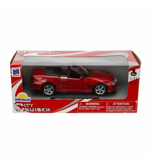 1:32 Mercedes-Benz SL500 Model Araba Kırmızı