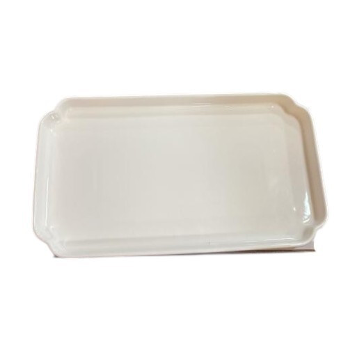 26,2x15x2 Cm Porselen Dikdörtgen Sunum Tabağı | Şık Servis ve Kahvaltılık Sunum Tabağı