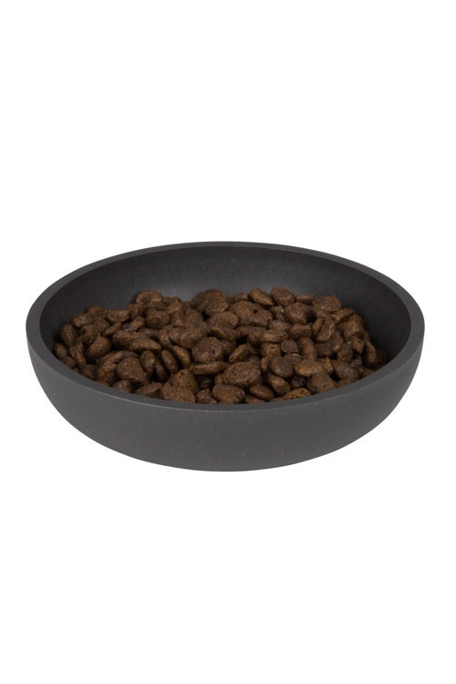 70 Bamboo - Stylish Cat Bowl - 12 X 12 X 2,8 Cm - 180 Ml Dark Kedi Mama Kabı