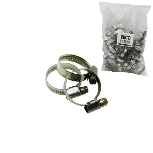 50 ADET 20-32MM METAL HORTUM KELEPÇE TORK AYARLI - AYARLANABİLİR KLİPS (50001)
