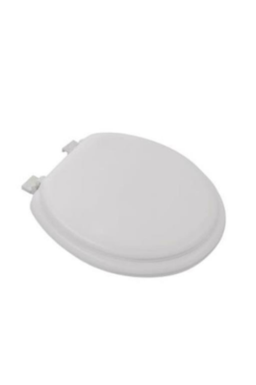 LÜKS BEYAZ YUMUŞAK KLOZET KAPAK PUF (50001)