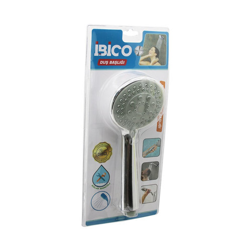 ORTA BOY YUVARLAK - BOMBELİ =9.7CM DUŞ BAŞLIK KADEMELİ VAKUMLU KROM GÖVDE - GRİ ZEMİNSAP:14.5CM (500