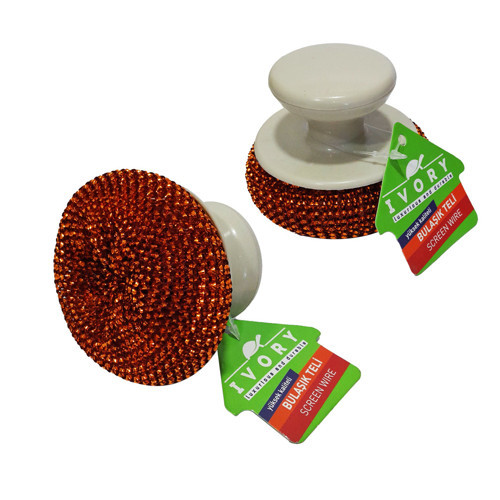 CLEANİNG BRUSH PLASTİK TUTACAKLI BULAŞIK TELİ (50001)