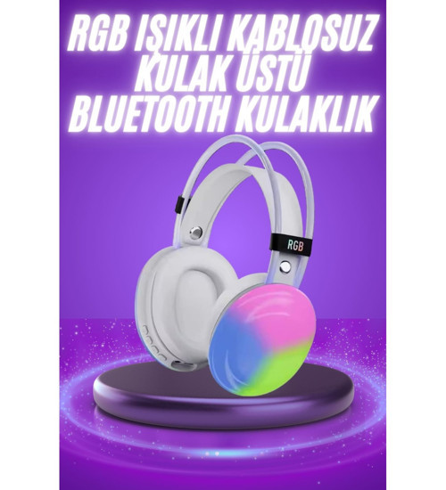 2025 Model Bluetooth Kulaklık Kulak Üstü Kablosuz Uzun Ömürlü Unısex