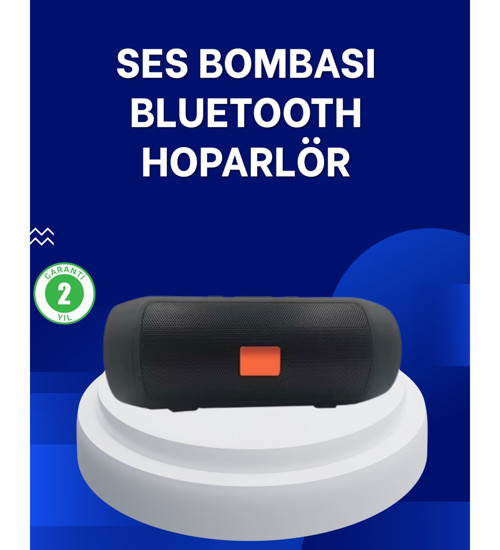 20W Güçlü Ses Bluetooth Hoparlör Dahili Batarya Suya Dayanıklı