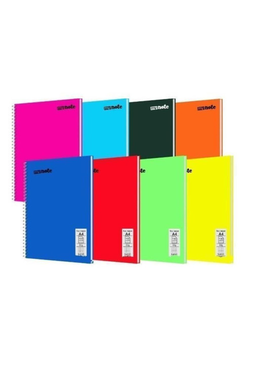 Flex Neo 60 Yaprak A4 Pp Kapak Spiralli Defter (6 Adet Çizgili)