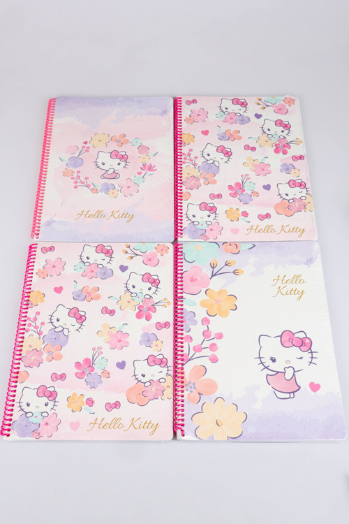 DEKOMUS İLE LİSANSLI HELLO KITTY "TEKLİ" A4 KARELİ OKUL DEFTERİ 80 YAPRAK