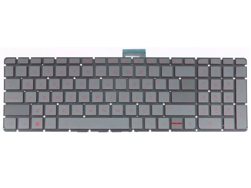 Hp Pavilion 15-au009nt Klavye Işıklı Kırmızı Tuş