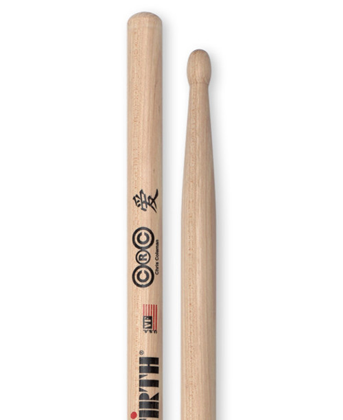 VICFIRTH SCOL BAGET(ÇİFT) CHRIS COLEMAN, SIGNATURE, HICKORY, 0.6