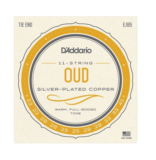 DADDARIO EJ95 UD TEL SET SİLVERPLATED WOUND