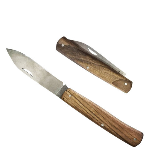 Aşı Bıçağı Ahşap Sap 20cm - Denizli