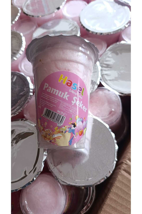 Bardak Pamuk Şekeri 36 ADET (SARI-MAVİ-PEMBE-BEYAZ RENK ŞEÇENEKLERİ İÇİN LÜTFEN BİZE YAZIN)
