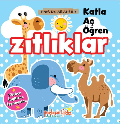 Katla - Aç - Öğren Zıtlıklar - Her Sayfada Katlanabilir Özel Sayfalar - Türkçe - İngilizce - İspanyo
