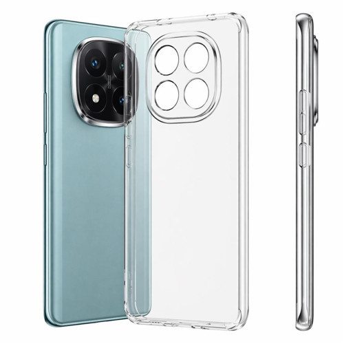 Redmi Note 15 Pro 5G Uyumlu Kılıf Şeffaf Kamera Korumalı 3D