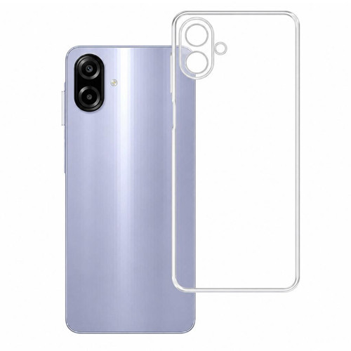 Samsung Galaxy A07 İle Uyumlu Kılıf Şeffaf Kamera Korumalı 3D