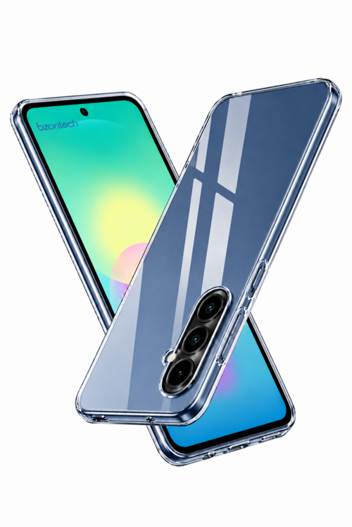 Samsung Galaxy A27 5G Uyumlu Kılıf Şeffaf Kamera Korumalı 3D