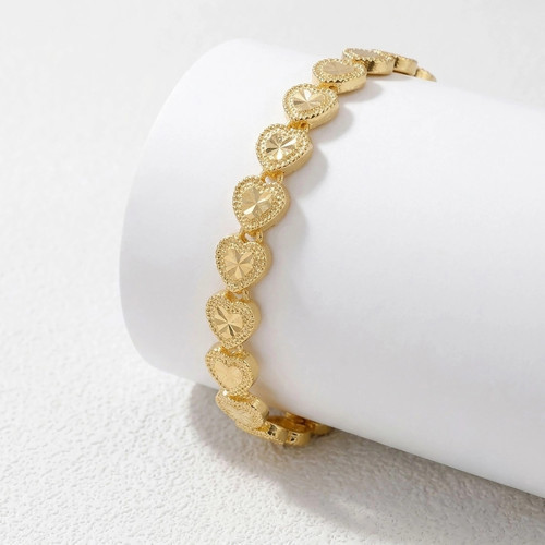 Amorette 24K Gold Kaplama 8 mm Kadın Bileklik 3351KBV5D13