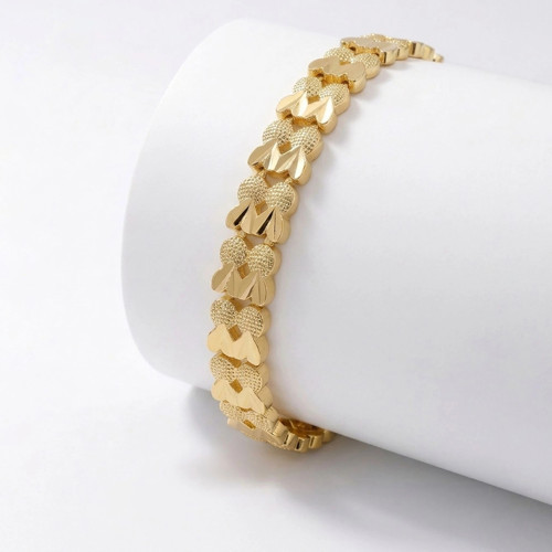 Lovelle 24K Gold Kaplama 8 mm Kadın Bileklik 3351KBV5D11