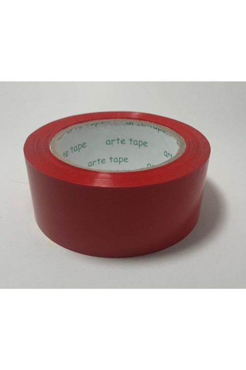 45 Mm X 100 M Renkli Koli Bandı-Kırmızı