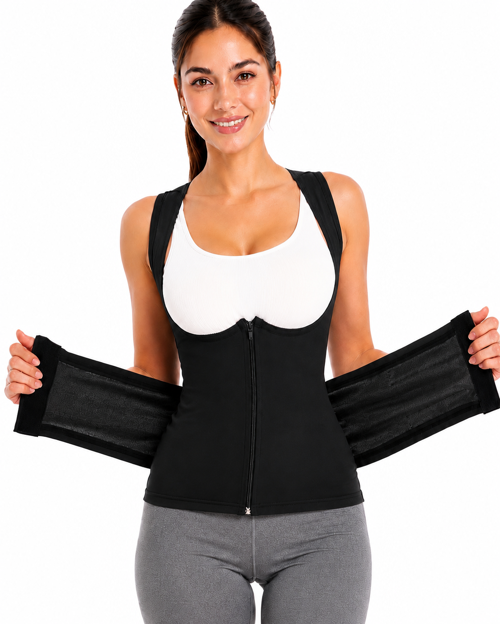 Sauna Etkili Termal Bel Korsesi Terletici Toparlayıcı Sıkılaştırıcı Korse Kemer Unisex
