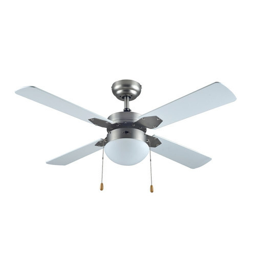 60W 42'' Gümüş Metal Tavan Avizeli 4 Kanatlı Vantilatör KCF283