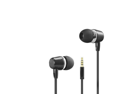 Kablolu Kulak İçi Mikrofonlu Kulaklık (3.5mm, Pc Telefon Uyumlu, Siyah-DHE7000BK)