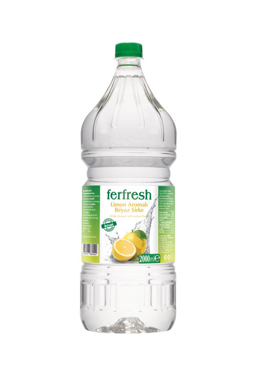 Beyaz Sirke 2 Lt Pet Limon Aromalı