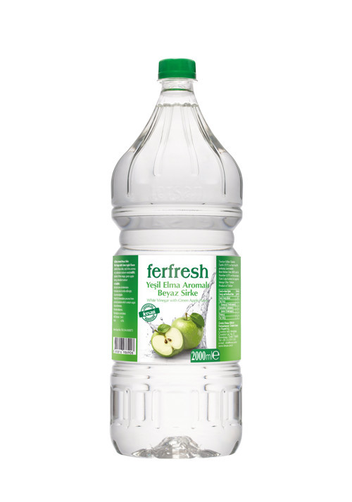 Beyaz Sirke 2 Lt Pet Yeşil Elma Aromalı
