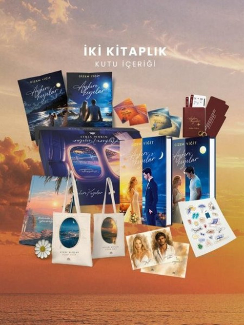 Aykırı Kıyılar Serisi Seti- 2 Kitap Takım - Kutulu