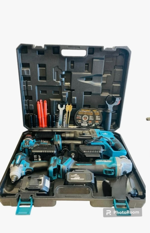 4'lü Set MK350 (13 mm Çelik Mandren Somun Sıkma Şarjlı Spral Şarjlı Hilti)