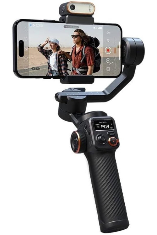 Hohem İsteady M6 3 Eksenli El Tipi Aı Yapay Zeka Görüş Sensörlü Gimbal Stabilizatör Zore Gimba
