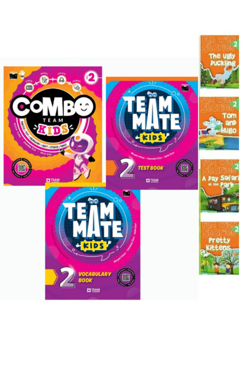 Cool English 2. Sınıf 3Lü Set *Practice Book, Vocabulary And Test Booklet +Fun With Stories 2