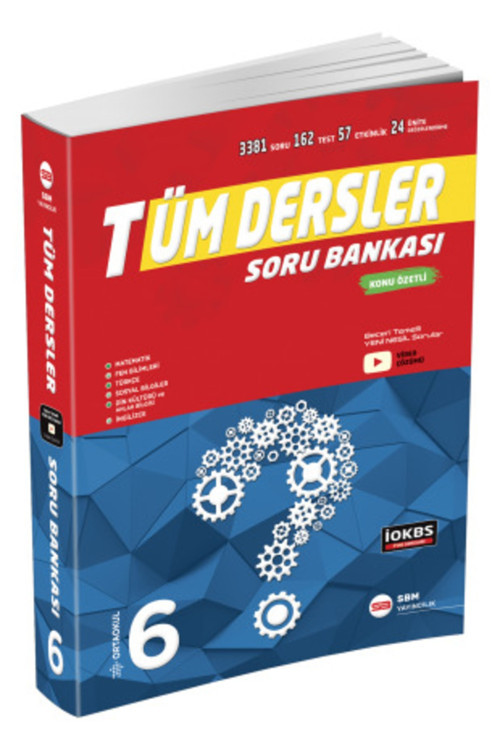Sbm 6. Sınıf Tüm Dersler Soru Bankası