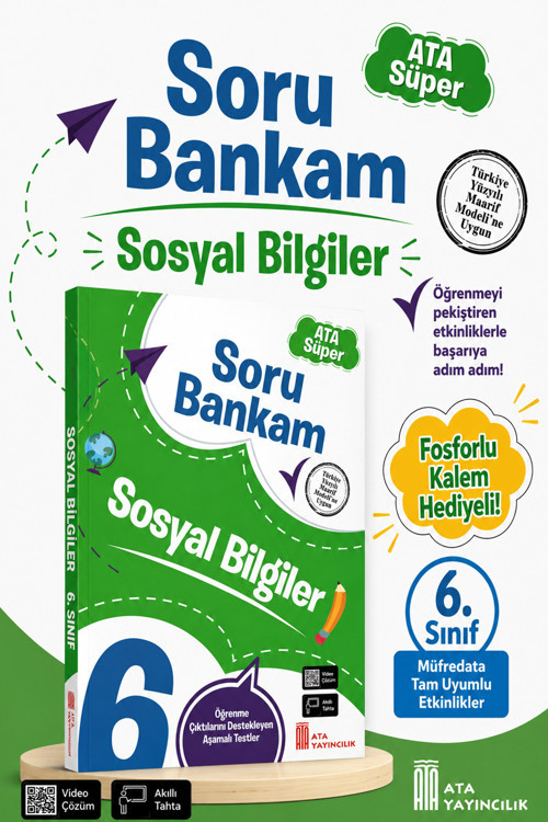 6. Sınıf Süper Sosyal Bilgiler Soru Bankam