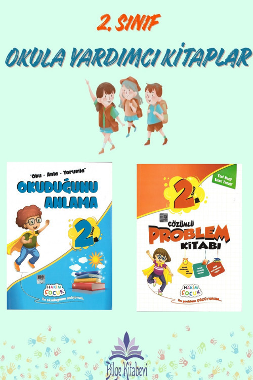 2. Sınıf Okuduğunu Anlama + Çözümlü Problem Kitabı