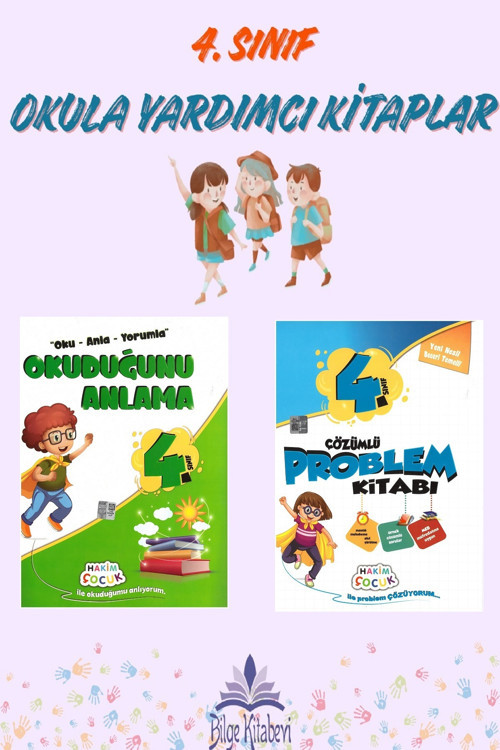 4. Sınıf Okuduğunu Anlama + Çözümlü Problem Kitabı