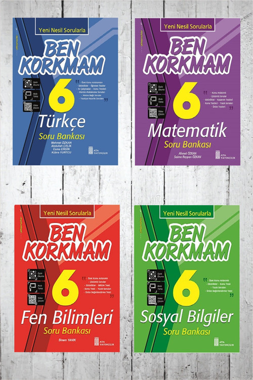 6. Sınıf Ben Korkmam Seti
