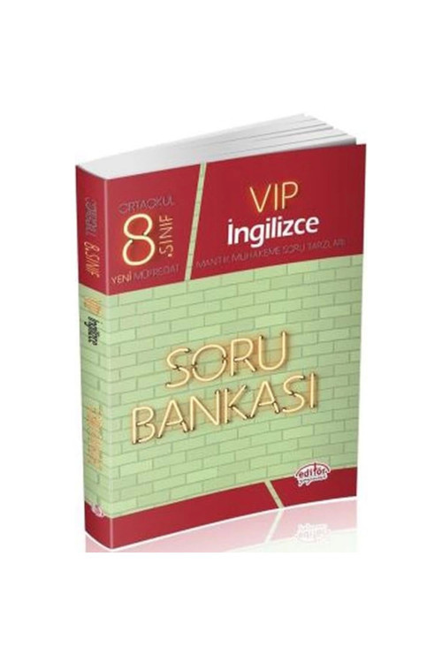 8. Sınıf Vip Ingilizce Soru Bankası
