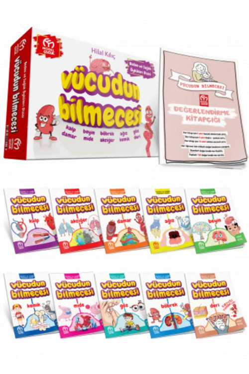 Vücudun Bilmecesi 10 Kitap Hikaye Seti