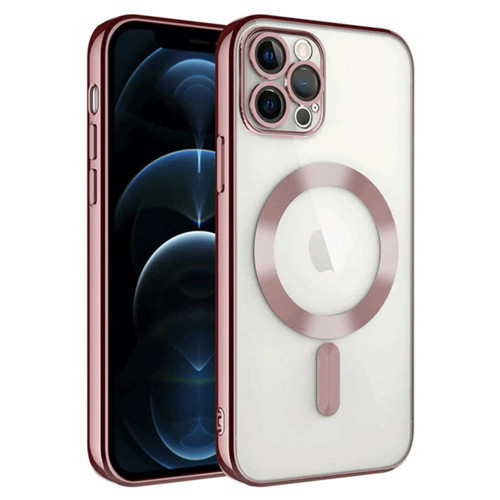 Apple iPhone 14 Pro Max Kılıf Kross Magneticsafe Kapak - Rose