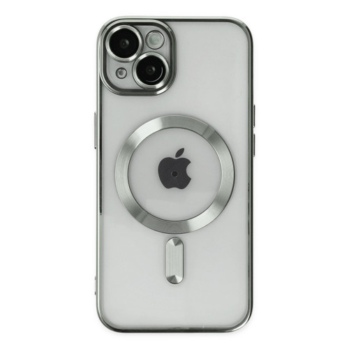 Apple iPhone 14 Kılıf Kross Magneticsafe Kapak - Gümüş