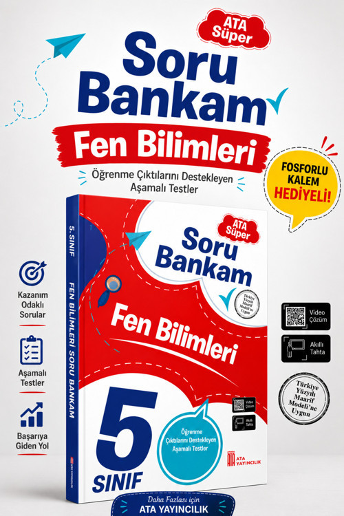 5. Sınıf Süper Fen Bilimleri Soru Bankam