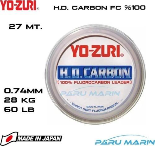Yozuri H.d. %100 Florokarbon Misina 0.74mm 27 Mt.