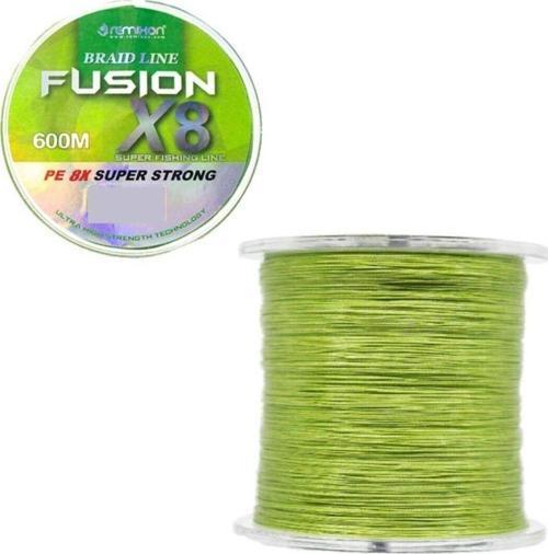 Fusion X8 Green Ip Olta Misinası 600mt 0.22 Mm